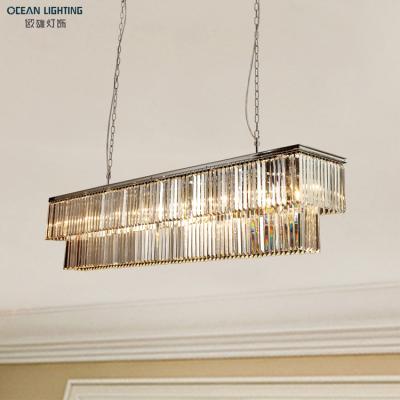 China Modern Home Decor Ceiling Light Kitchen Design Crystal Chandeliers Artistic Creative LED Chandelier Hanging Lamp for sale