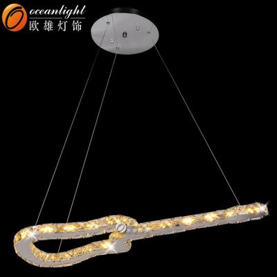 China Lead Hotel Guitar Crystal Pendant Lamp Led Adjustable Decorative Pendant Lamp OM88312 for sale