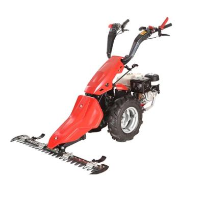 China Hotels Hongyue Italy Technical Universal Two Wheel Tractor Walk Behind Sickle Bar Mower for sale