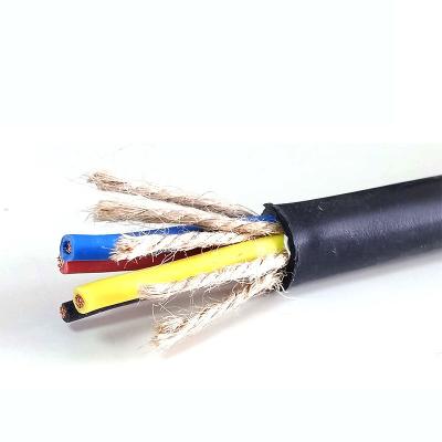 China Other High Quality Waterproof PVC Sheathed Cable Yc Wire 0.7mm Multy Submersible Pump Core Cable Copper Rubber Electrical Wire for sale