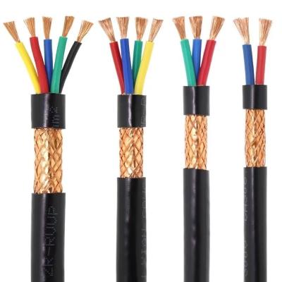 China 2 3 4 5 6 Waterproof Core 0.2 0.3 0.5 0.75 1 1.5 2.5 4 Mm2 300 300v Cable Rvvp Trade Rvvp Shielded Flexible Shield Cable for sale