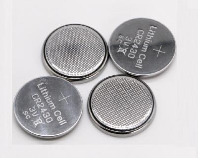 China Power Tools CR2430 3V Lithium Button Cell Battery Button Cell Battery 160 Mah Limno 2 Coin Button Batteries for sale