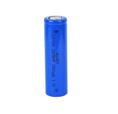 China Deep Cycle Li Ion Cylindrical Rechargeable Battery 1500Mah 1700Mah 2600 Mah Lithium Ion Battery 18650 Je-ion Battery For Digital P 1500-2600mah for sale