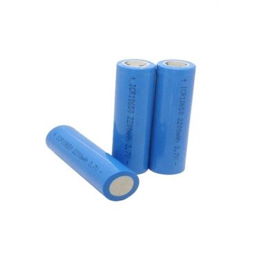 China Rechargeable Lithium Ion 3.7V 1500mAh 2600mAh Cell Li-ion 18650 Battery 1500-2600mah for sale