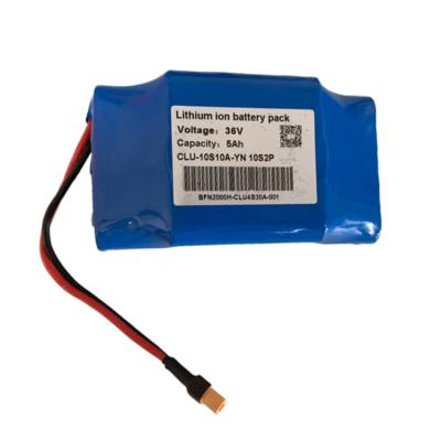 China Electric Toys 10s2p Li Ion Icr 18650 Battery Back 5ah 36v Scooter Bike Battery for sale