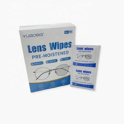 China Cleaning Low Priced And Best-selling No Paper Cover Left Remove Fingerprint Multi-purpose Eyeglasses Cleaning Wipes for sale