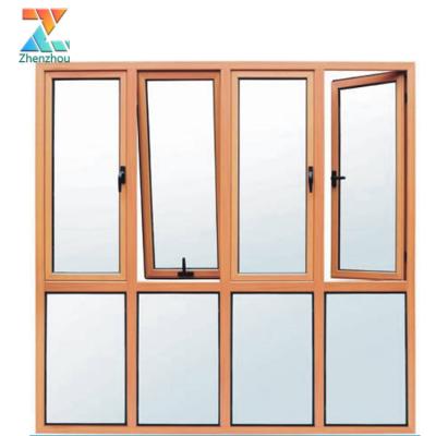 China Factory Price High Quality Swing Aluminum Frame Aluminum Frame Windows Casement Window Glass Construction for sale