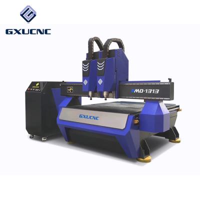 China GXUCNC Heavy Duty 1313 Print Shops Dual Head CNC Router for sale