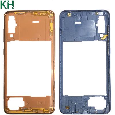 China Middle Frame Bezel Plastic Housing Replacement Parts For Samsung Galaxy A70 A705 Middle Plate Cover for sale