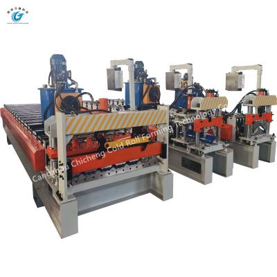 Chine                  Glazed Roofing Tile Roll Forming Machine              à vendre