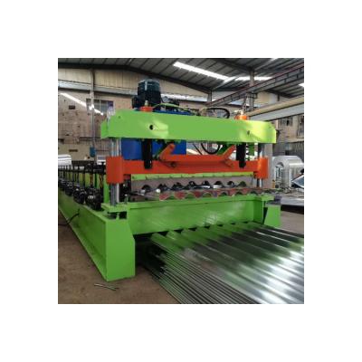 中国 Roof Making Corrugated Sheet Roll Forming Machine 380V 50Hz 3 Phases 販売のため