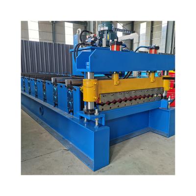 Chine Corrugated Iron Roof Metal Sheet Roll Forming Machine à vendre