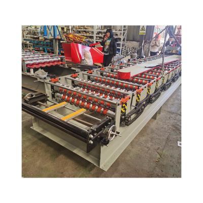 Chine High Precision Corrugated Sheet Roll Forming Machine For Iron Roofing Steel à vendre