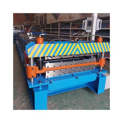 中国 CNC Roof Sheet Form Double Layer Roll Forming Machine With Long Service Life 販売のため