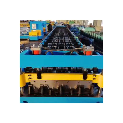 Chine Cold Rolling Floor Deck Roll Forming Machine High Productivity Customized Color à vendre