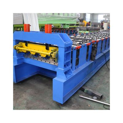 Chine Decking Tiles Floor Deck Roll Forming Machine With Long Service Life à vendre