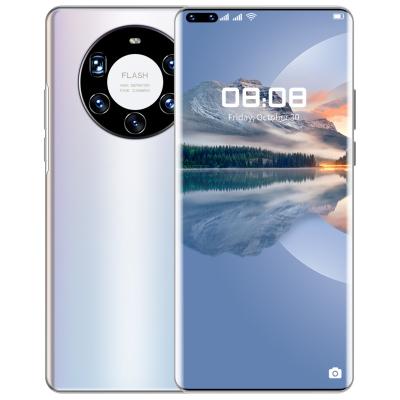 China Dual SIM Card Mate 40 Pro 7.3 Inch Version Mobile Phone 16+512GB Game Phone Android 10.0 Full Screen Face Unlock 24+48MP Smartphone for sale