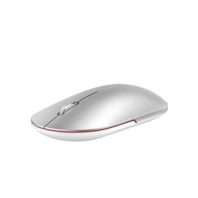 China Mini Original Xiaomi Mi Fashion Wireless Mouse Metal Receiver 1000DPI BLE 2.4G Hardware Dual Mode CNC Roller For Laptop Computer for sale