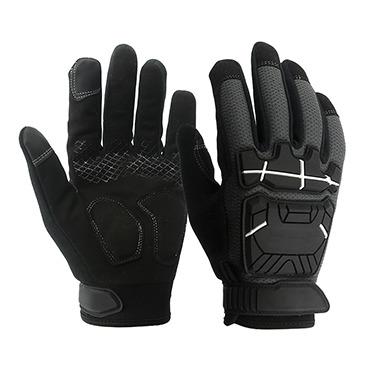 China Universal Abrasion Resistant Synthetic Leather and Spandex Handyman Shock-Absorbing Toughness Mechanic Work Gloves Improved Dexterity for sale