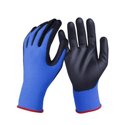 China Work / Safety China OEM Wholesale Worker Working Hand Nitrile Coated Gloves for sale