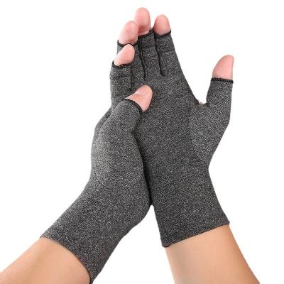 China Lightweight and Breathable for All Day/All Night Joint Wear Arthritis Hand Compression Gloves Finger Gloves Half Joint Decompression Gloves for Outdoor Sports and Riding for sale