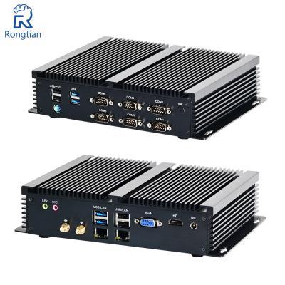 China Industries Intel Core 7267U Processor Intel Iris Plus Graphics 650 Box Industrial PC Fanless Industrial PC for sale