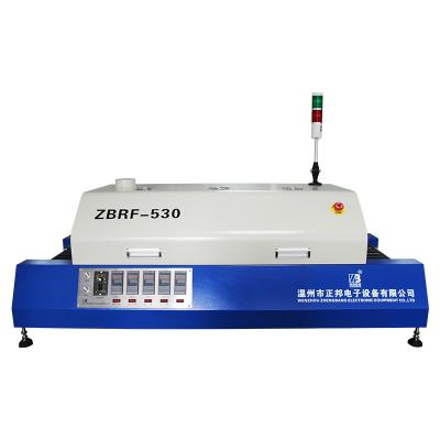 China SMT ASSEMBLY LINE Desktop SMT Hot Air Heater Led Strip Light Reflow Soldering Oven Machine for sale