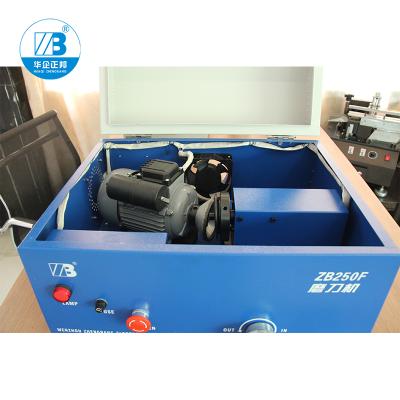 China Adjustable Multiple Desktop Blades Edge Welding Machine Max Diameter 250 for sale