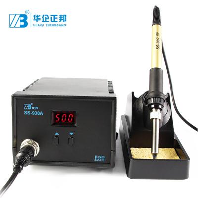 China PCB Repair ESD Pneumatic Gun Station Digital Hot Soldering Soldering Iron 110/220v for sale