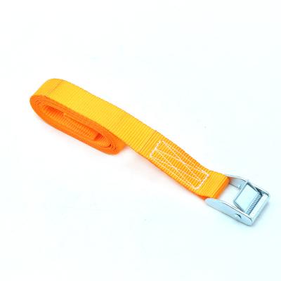 China Cargo control Wholesale Steel Ratchet Tie High quality Rachet Strap Customized Orange Lashing Cargo Belt for sale