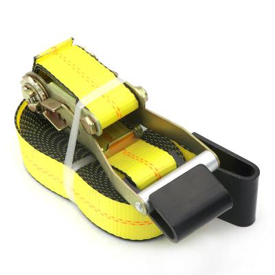 China Cargo control Heavy-Duty Ratchet Tie Down Customized Rachet Strap Lashing Cargo Belt for sale