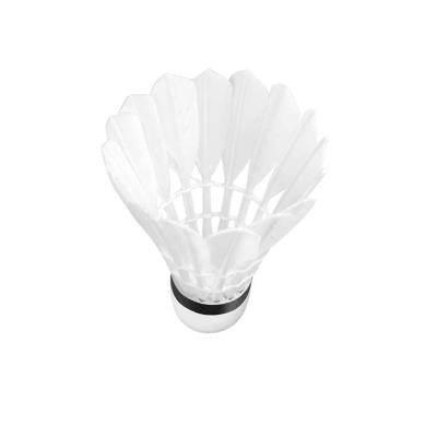 China Factory Wholesale High Quality Trainning All Around Duck Feather Shuttlecock Badminton Ball for sale