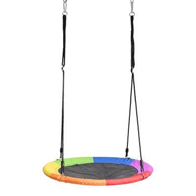 China 2021Outdoor Lower Prices Modern High Quality Comfort Multicolor Hanging Tree Swing For Kids for sale