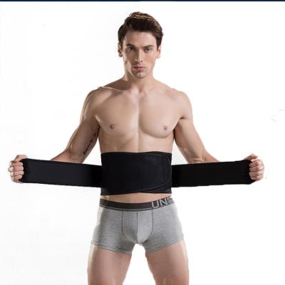 China Adjustable Comfortable Wholesale Men's Black Shaper Waist Trainer For Male for sale