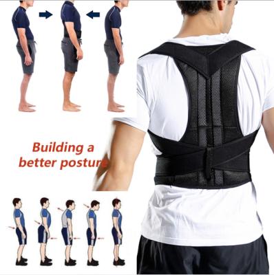 China Adjustable Comfortable Adjustable Back Brace Posture Corrector Belt for sale