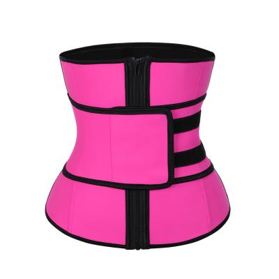 China Adjustable Comfortable Latex One Strap Chest Waist Breathable Short Trainer Belt for sale