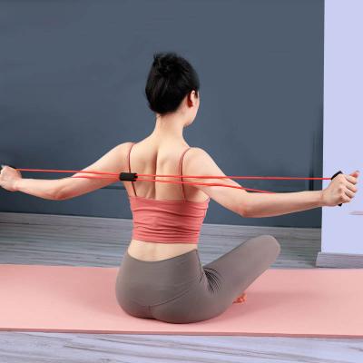 China Long Comfortable Adjustable High Elastic Fitness Resistance Bands For Women for sale