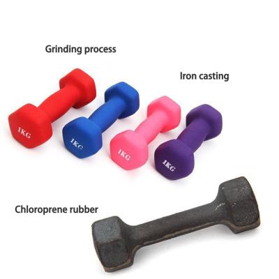 China Fitness Gym 10Kg Gym Dumbbell Set Small for sale