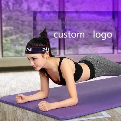 China Eco Friendly Wholesale Foldable Comfortable Yoga Mat Set from Nbr for sale