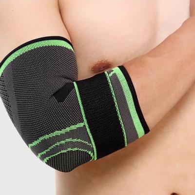 China Fitness Adjustable Comfortable Gym Adjustable Tennis Elbow Brace With Strap for sale