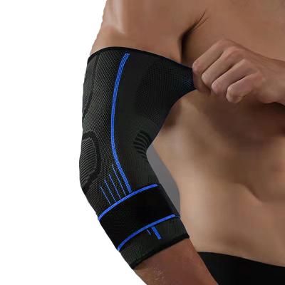 China Sport Safety Compression Elbow Protector Non-slip Comfortable Sleeve Brace Support Pads Elbow Pad for sale