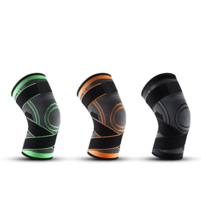 China Non Slip High Quality Compression Cover Fabric Sports Knee Pad for sale