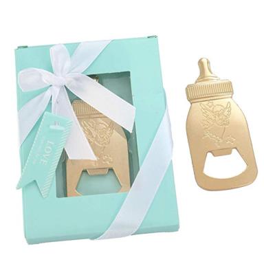 China Gift & Craft Bottle Opener For Baby Shower Favors Bridal Shower Birthday Party Decoration Wedding Favors For Guests With Gift Box for sale