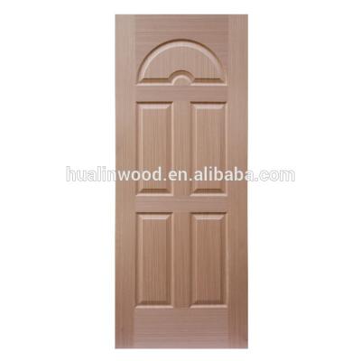 China Cheap Interior HDF Door Skin Supplier Price Fashion Style Wood Veneer for sale