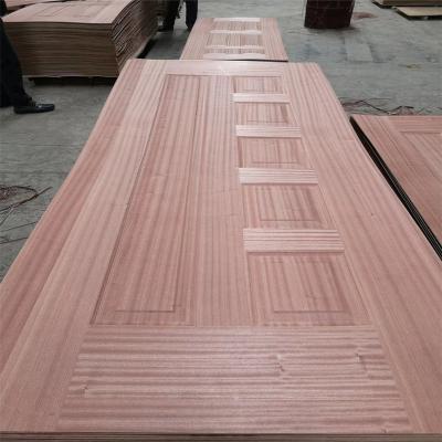 China Decorative Interior Wood Veneer Melamine Door Liner Panels for sale