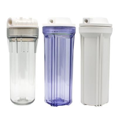 China High Quality Hotel Household Reverse Osmosis Housing 10 Inch Water Filter Housing for sale