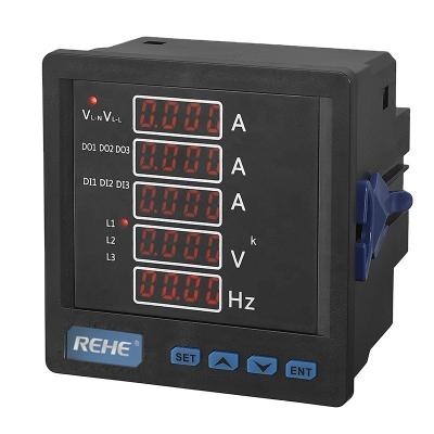 China Original Manufacturer Three Phase Intelligent Digital Multifunction Meter Digital Electrical Panel Meter for sale