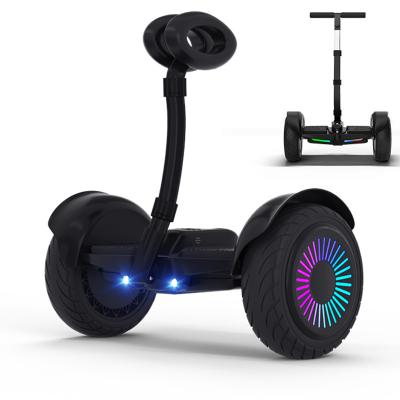 China Unisex Hoverboard 10 Inch Self Balancing Scooter App Controlled Electric Scooter 4.4ah With LED Light for sale