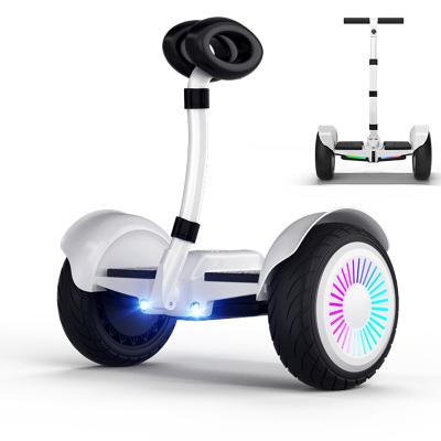 China Unisex Hoverboard 10 Inch Self Balancing Scooter App Controlled Electric Scooter With LED Light Bluetooth for sale