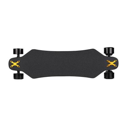 China 2021 New Arrive Double Belt Electric Skateboard, Electric Skateboard All Terrain Off Road Longboard Electric Skateboard 8800W 584*186*178mm for sale